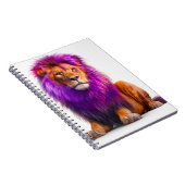 Künstlerische Lion Notizblock (Rechte Seite)