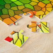 Künstlerische Lion Puzzle (Seite)