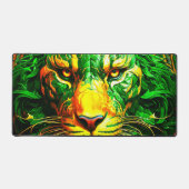 Künstlerische Lion Schreibtischunterlage (Vorderseite)