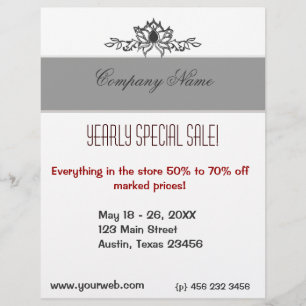 Künstlerische Lotusblume Schwarz-Weiß-Zeichnung Ve Flyer