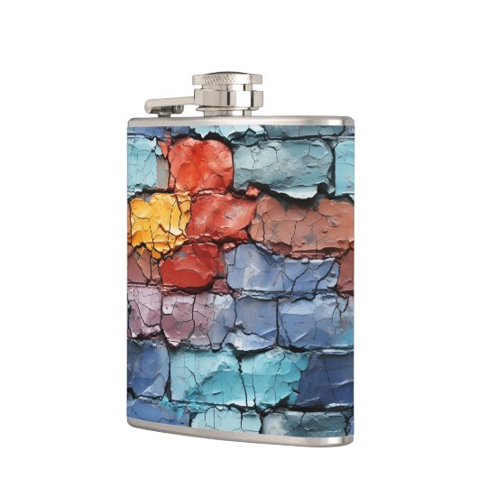 Künstlerische Mauer Flachmann (Links)