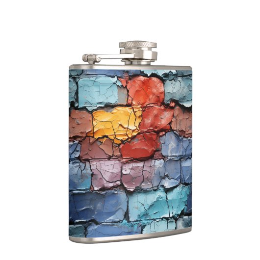 Künstlerische Mauer Flachmann (Rechts)