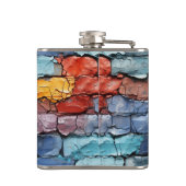 Künstlerische Mauer Flachmann (Rückseite)