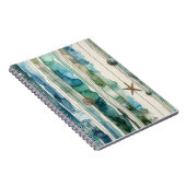 Künstlerische Meeresszene Notizblock (Rechte Seite)