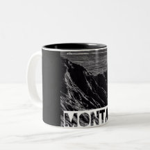 künstlerische montauk Kaffee-Tasse