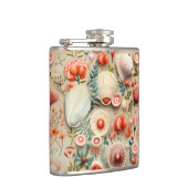 Künstlerische Muscheln Flachmann (Rechts)