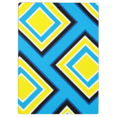 Künstlerische Musterklammer Klemmbrett (Rückseite)