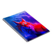 Künstlerische Nachtkreatur Notizblock (Rechte Seite)