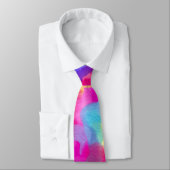 Künstlerische Neonfarben, Regenbogenfarbe Krawatte (Gebunden)