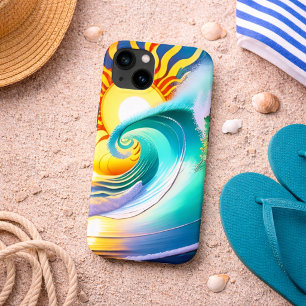 Künstlerische Ozeanbrandung Case-Mate iPhone Hülle
