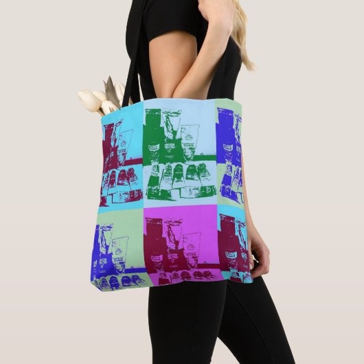Künstlerische Palettenkunst Pop Tasche (Von Nahem)