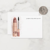 Künstlerische Personalisierte Mitteilungskarten (Vorderseite/Rückseite Beispiel)