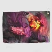 Künstlerische Pferde Golfhandtuch (Horizontal)