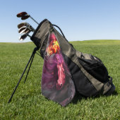 Künstlerische Pferde Golfhandtuch (Gras)