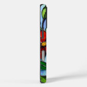 Künstlerische Populationen aus festem Glas Case-Mate iPhone Hülle (Rückseite / Rechts)