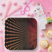 Künstlerische Punktgestaltung Pappteller (Party)