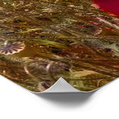 Künstlerische Pupien Poster (Ecke)