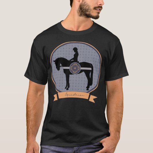 Künstlerische Ranch für PFERDE T-Shirt (Vorderseite)