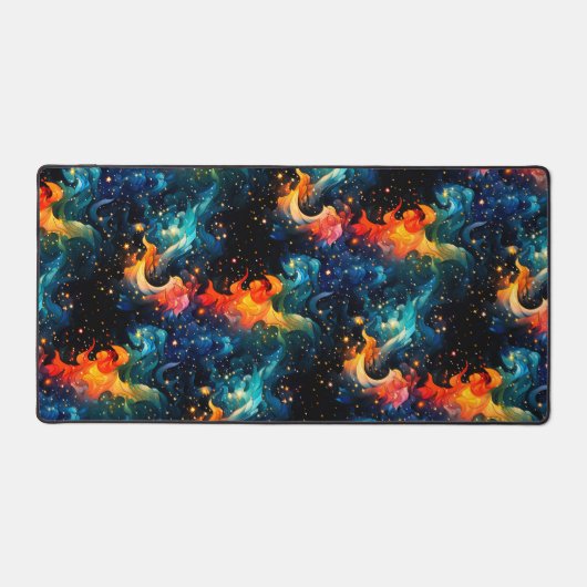 Künstlerische Raumgestaltung Schreibtischunterlage (Vorderseite)