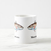 Künstlerische Rotbarsch-personalisierte Tasse (Mittel)