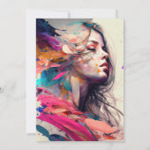 "Künstlerische Schönheit: Einladung des großen Erö (Rückseite)