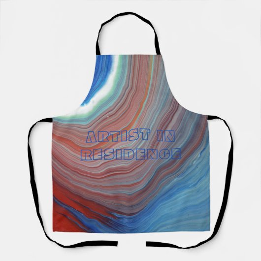 Künstlerische Schürze (Vorderseite)