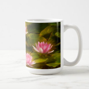Künstlerische Seerosen, Kalifornien Kaffeetasse