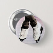 Künstlerische Skate Button (Vorne & Hinten)
