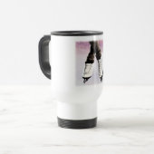 Künstlerische Skate Reisebecher (Vorderseite Links)