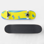 Künstlerische Skater Skateboard (Horizontal)