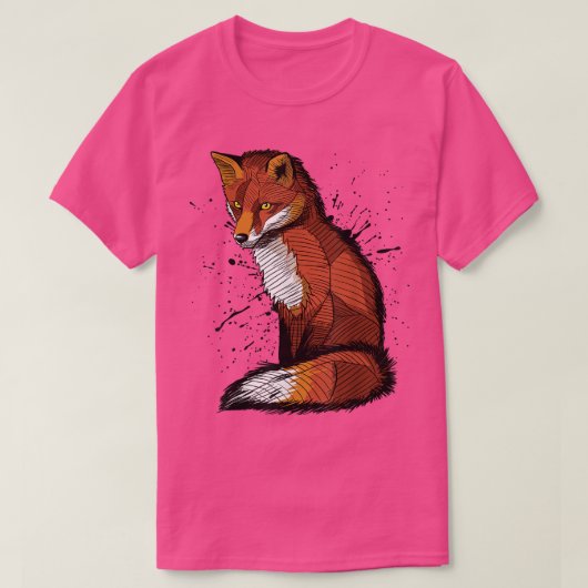 Künstlerische Skizze eines Lebensmittel, Tinte Spr T-Shirt (Design vorne)