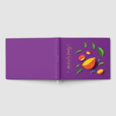 Künstlerische Sommerkultur Zitronen Handgezeichnet Gästebuch (Voll)