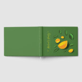 Künstlerische Sommerkultur Zitronen Handgezeichnet Gästebuch (Voll)