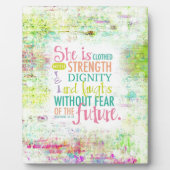 Künstlerische Sprichwörter 31:25 Fotoplatte (Vorderseite)