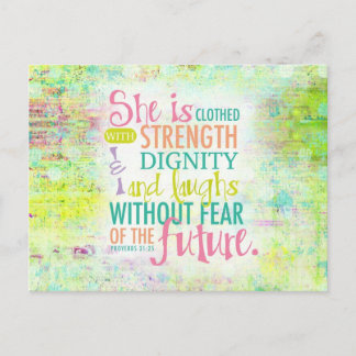 Künstlerische Sprichwörter 31:25 Postkarte