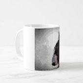 Künstlerische städtische TASSE Entwurf (Vorderseite Links)