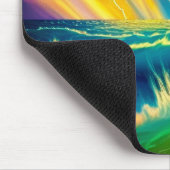 Künstlerische Sturmszene Mousepad (Ecke)