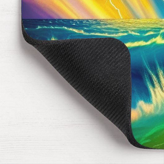 Künstlerische Sturmszene Mousepad (Ecke)