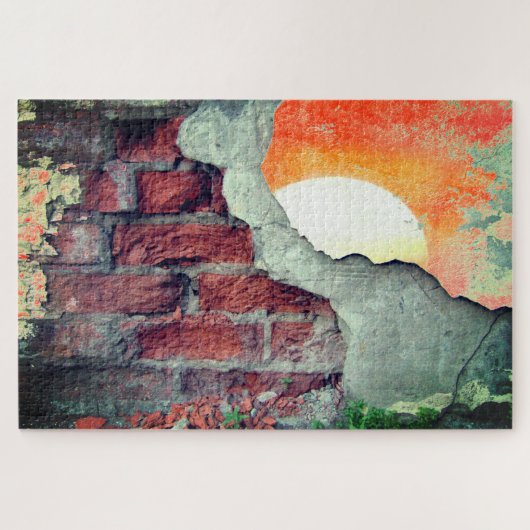 Künstlerische Sun Puzzle (Horizontal)