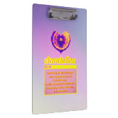 Künstlerische Tasche unverwechselbar-weich-beutel- Klemmbrett (Rechts)