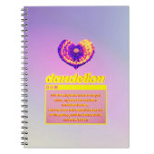 Künstlerische Tasche unverwechselbar-weich-beutel- Notizblock (Vorderseite)