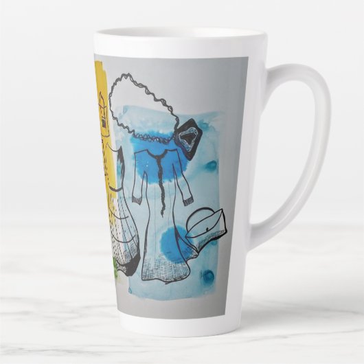 Künstlerische Tasse (Rechts)