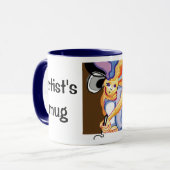 Künstlerische Tasse (Vorderseite Links)