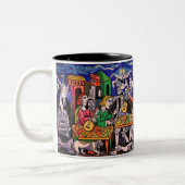 Künstlerische Tasse (Links)
