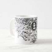 Künstlerische Tasse (Vorderseite Links)