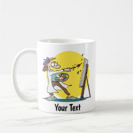 Künstlerische Tasse - Meisterwerk im Fortschritt