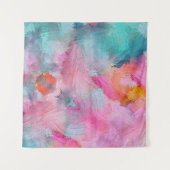 Künstlerische Textur: Abstraktes Hintergrundbild Wandteppich (Vorderseite (Horizontal))