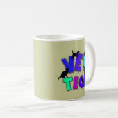Künstlerische Tierarzttech-Geschenke, Kaffeetasse (VorderseiteRechts)