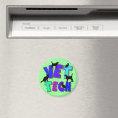 Künstlerische Tiertechnikgeschenke, einzigartiger Magnet (In Situ (Geschirrspüler))