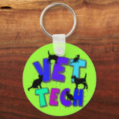 Künstlerische Tiertechnikgeschenke, einzigartiger Schlüsselanhänger (Vorderseite)